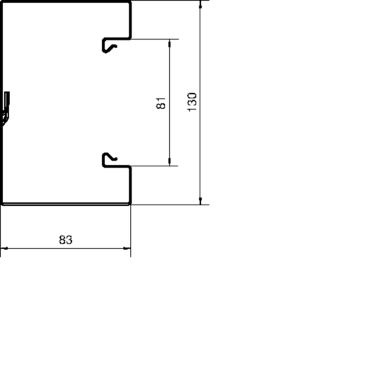 BRS851301VERZ - tehalit.BRS Podstawa 85x130mm stal ocynk