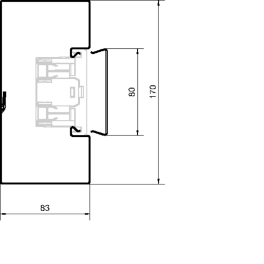 BRS851701VERZ - tehalit.BRS Podstawa 85x170mm stal ocynk