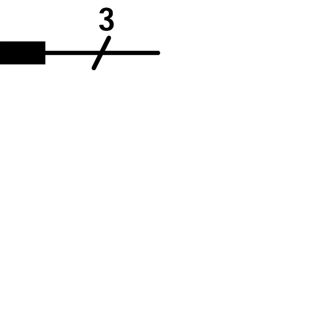 G4713 - Utgångsenhet BR, 3-polig Wago för regida och flertrådiga ledare 1,5-2,5 mm²