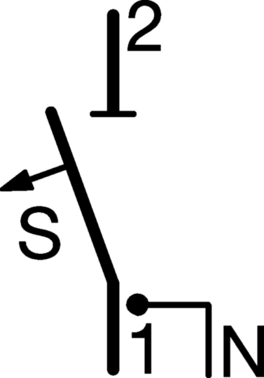 HTS140E - SLS-Schalter 1 polig E-Charakteristik 40A für Sammelschiene QuickConnect