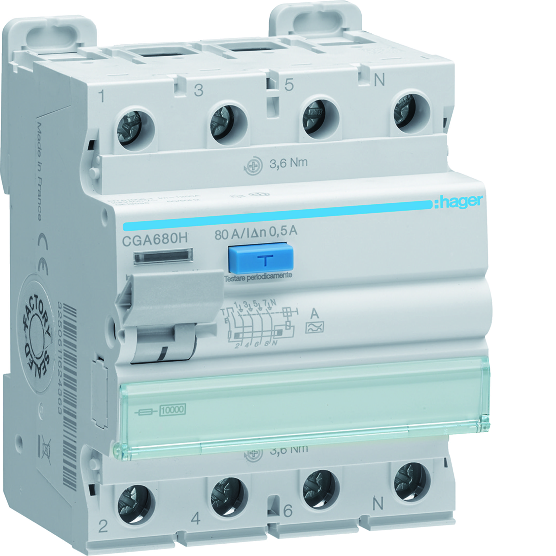 INT DIFF ACC 4P 500MA 80A A 4M