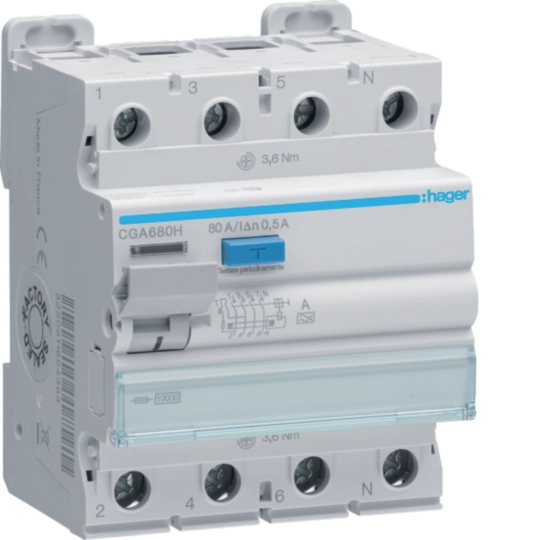 Immagine CGA680H | Hager Italia
