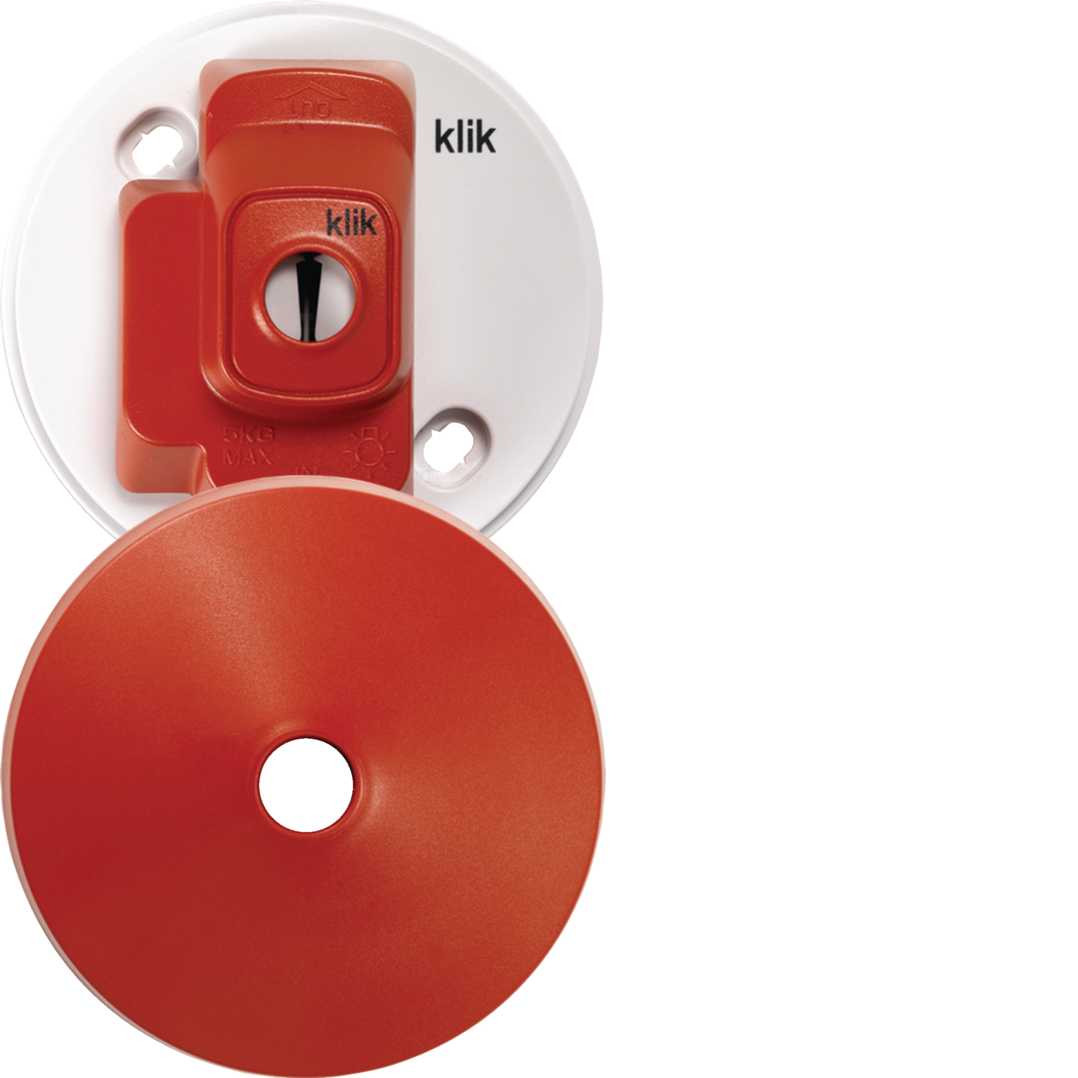 Klik AX 4-Pin C/Rose Red A1 cover • CR64AX/R | Hager