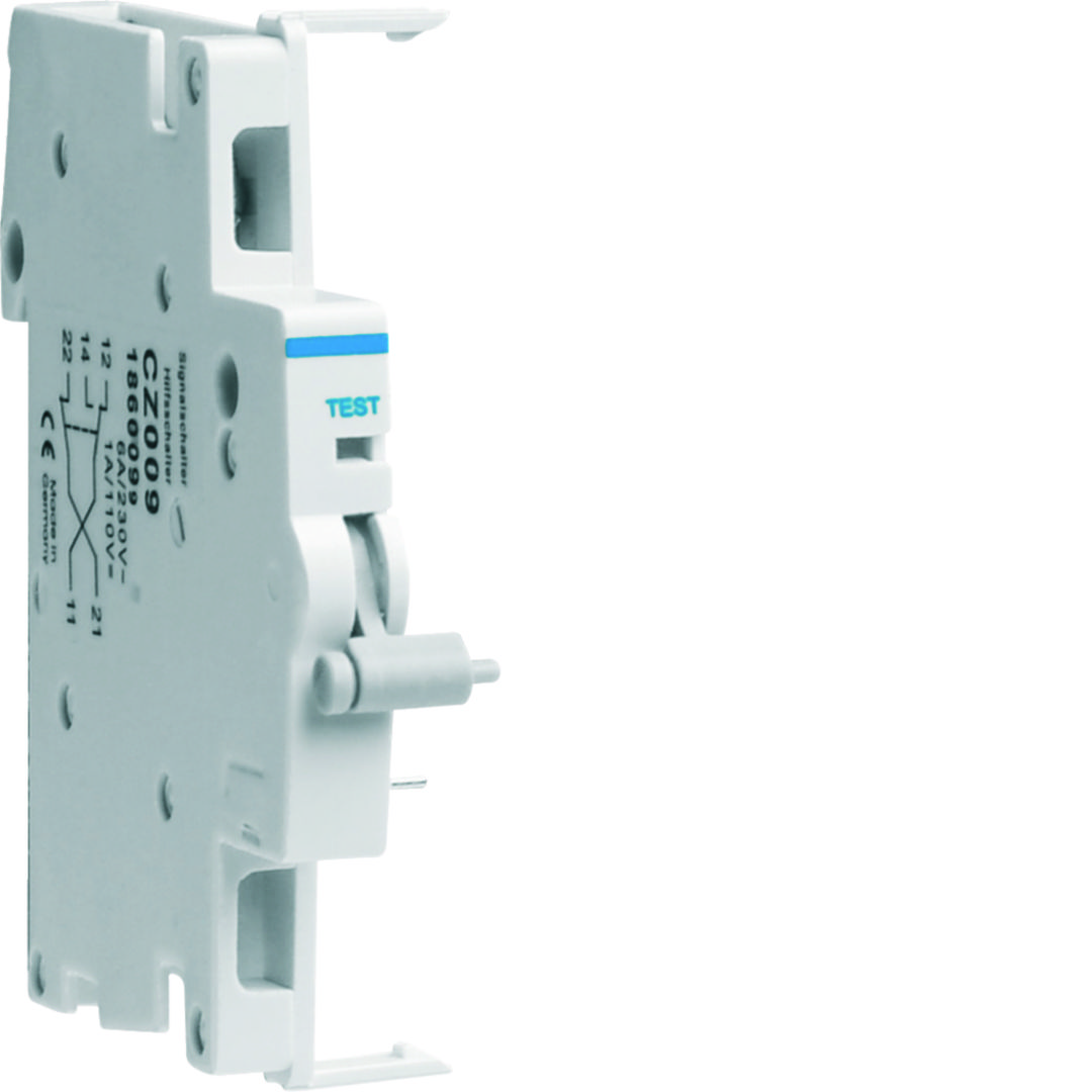 Segédérintkező áram-védőkapcsolóhoz 1z 1ny 6A 230V 0.5modul CZ Hager