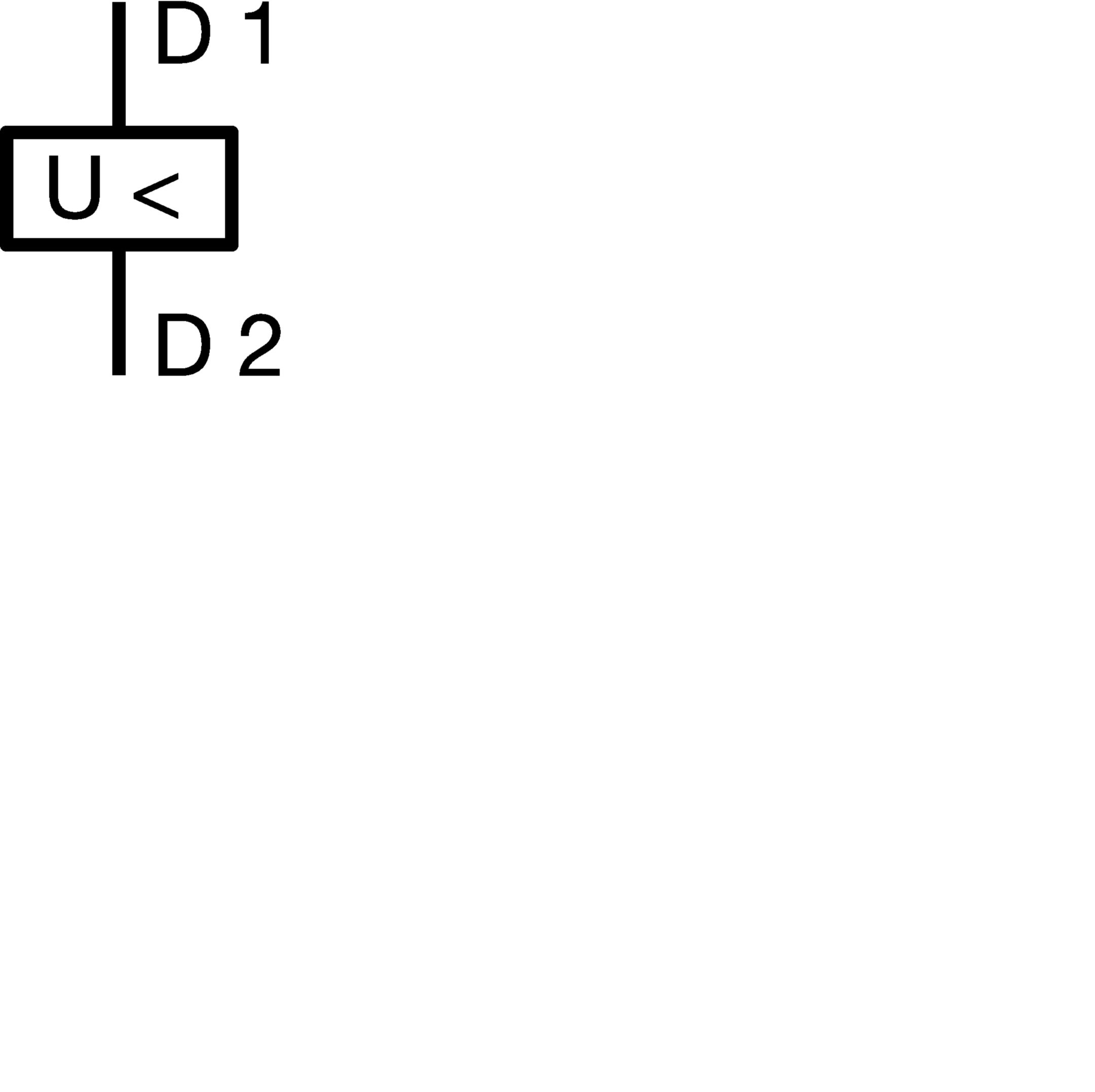 BOB. MINIMA TENSIONE 230V CA 1M