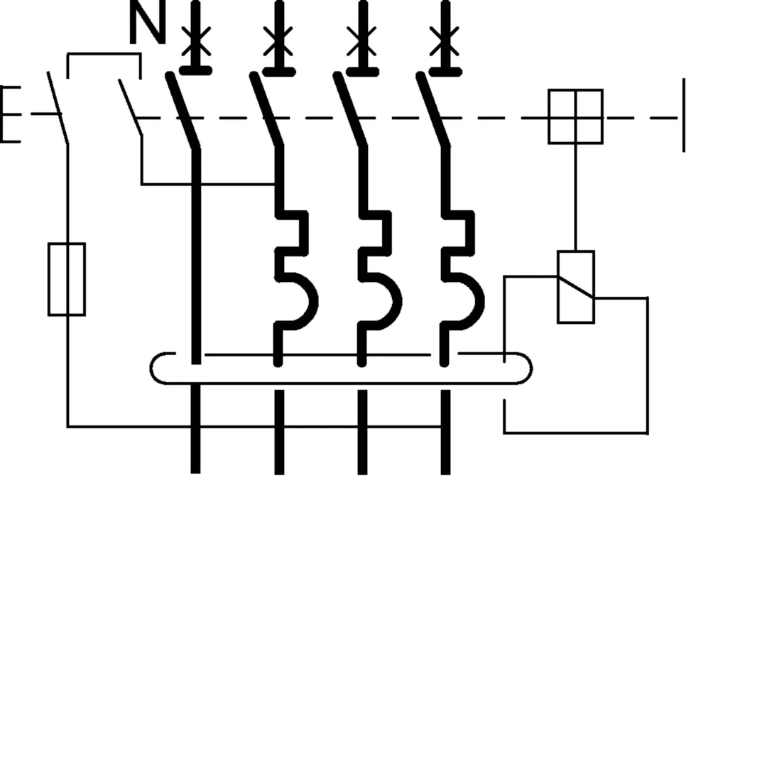 ADC410F - Disjoncteur Différentiel 3P+N 6-10kA courbe C - 10A 30mA type AC