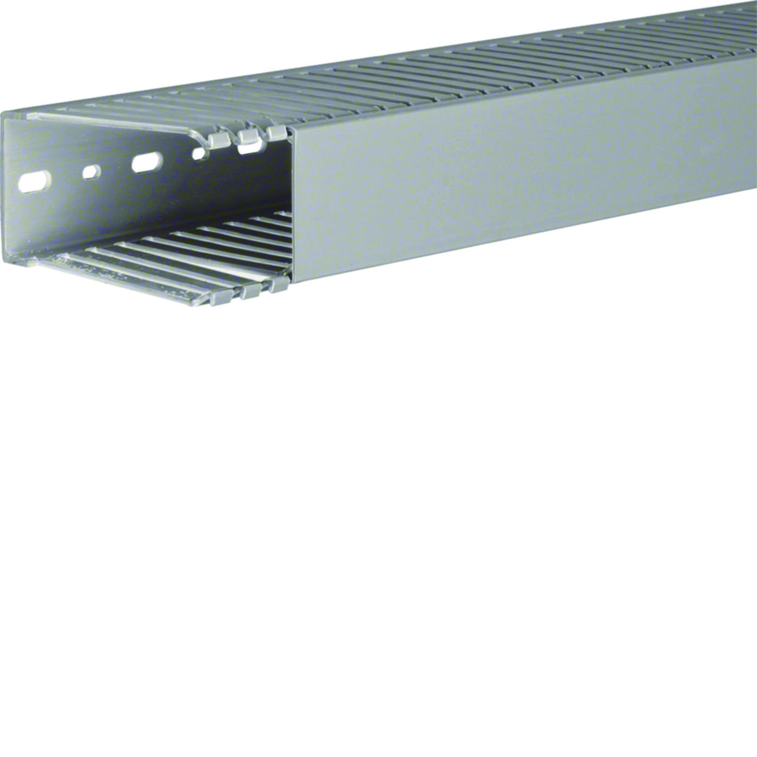 Perforált huzalozócsatorna 100mm 50mm x 2000mm gránitszürke alap-perforált 7.5mm DNG Hager