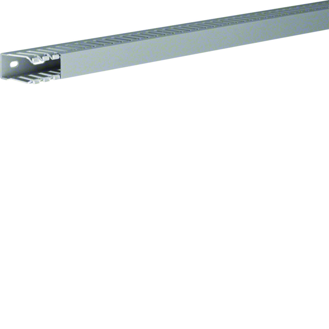 Perforált huzalozócsatorna 37mm 20mm x 2000mm gránitszürke alap-perforált 7.5mm DNG Hager
