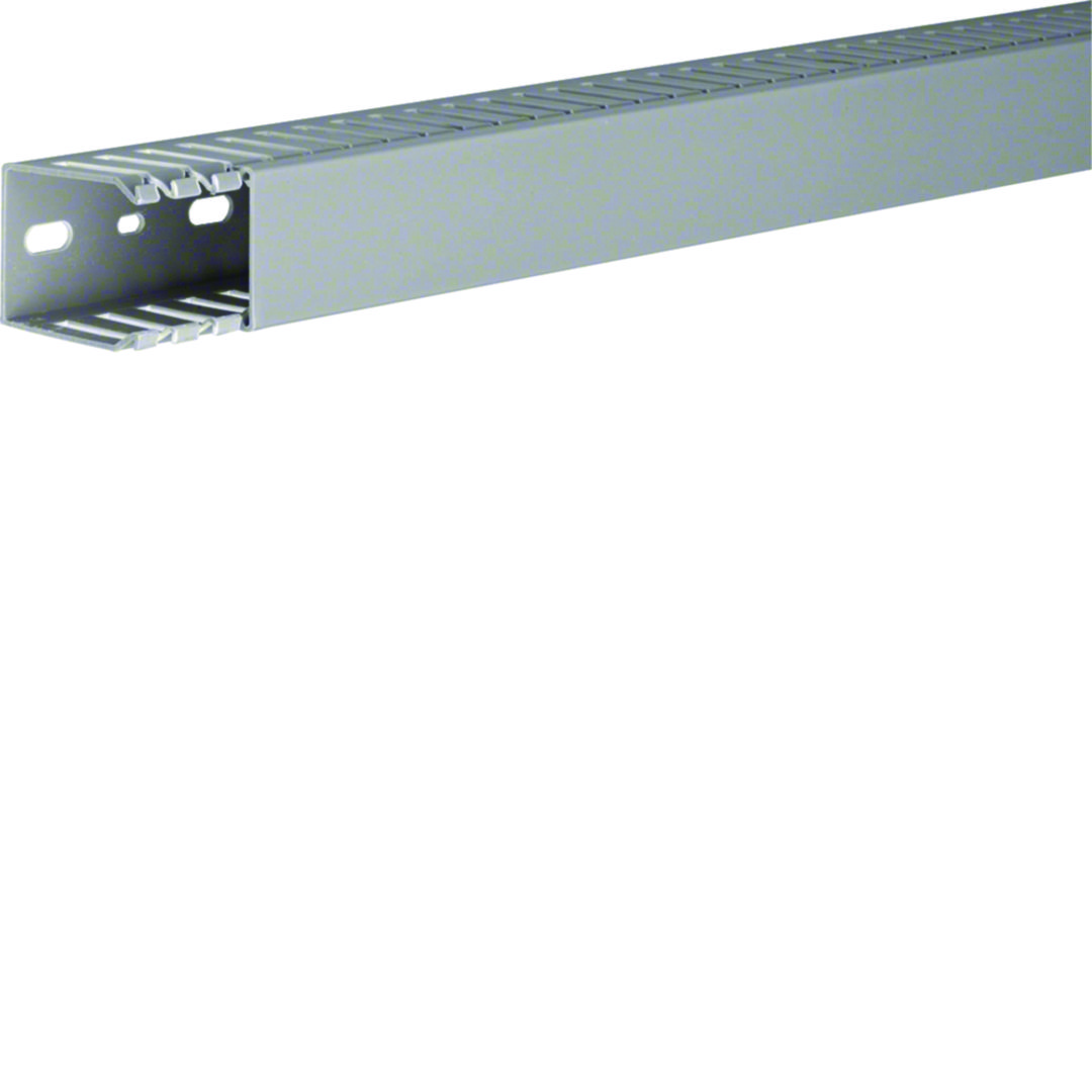 Perforált huzalozócsatorna 50mm 37mm x 2000mm gránitszürke alap-perforált 7.5mm DNG Hager