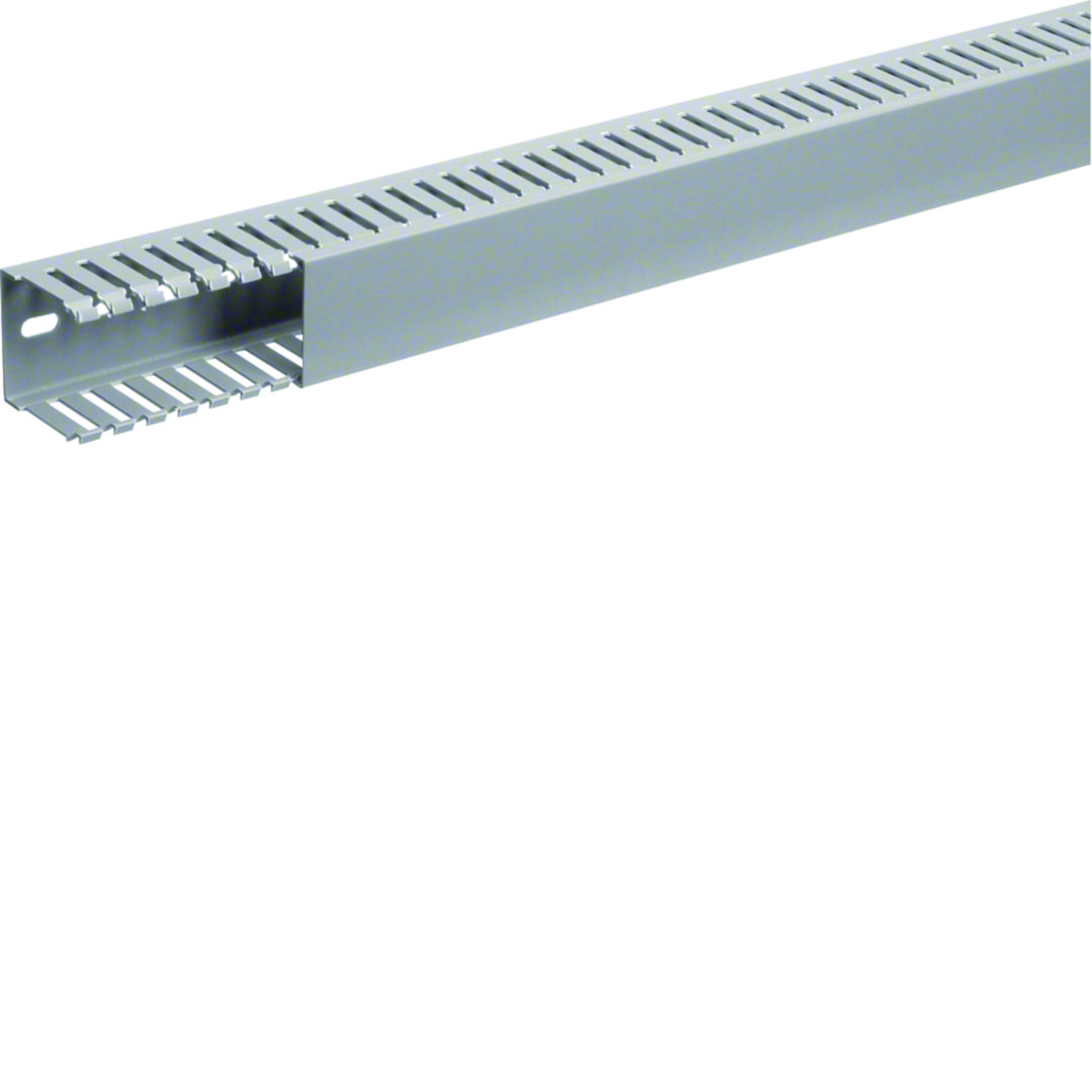 Perforált huzalozócsatorna 50mm 50mm x 2000mm gránitszürke alap-perforált 7.5mm DNG Hager