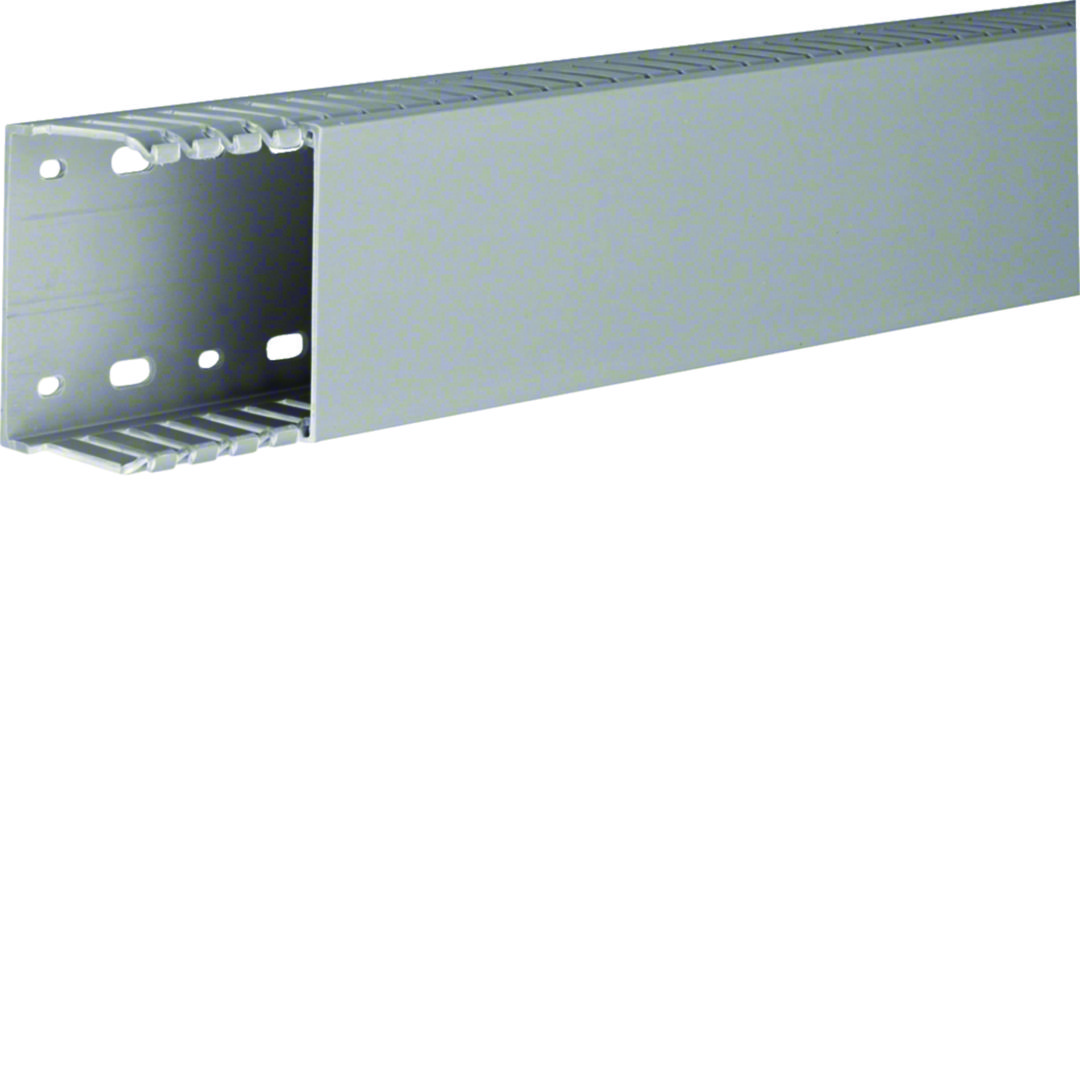 Perforált huzalozócsatorna 50mm 75mm x 2000mm gránitszürke alap-perforált 7.5mm DNG Hager