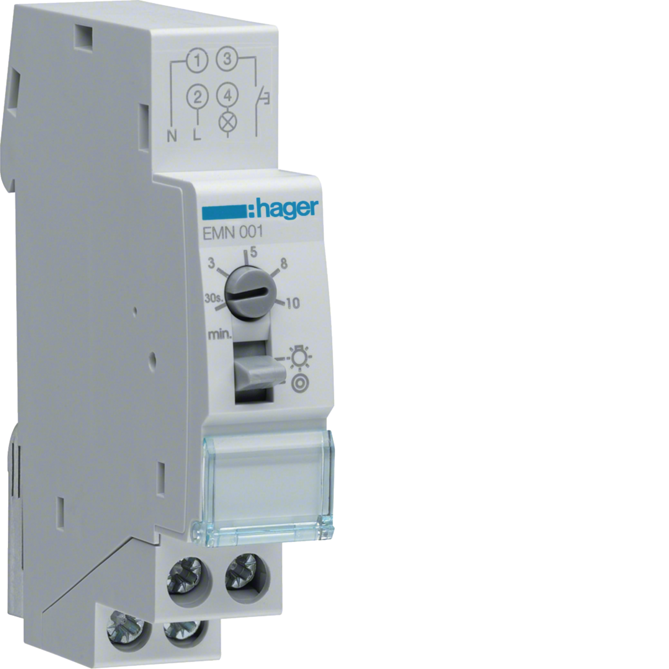 Minuterie Simple Temporisation EMN001 Hager Minuterie Simple Temporisation EMN001 Hager