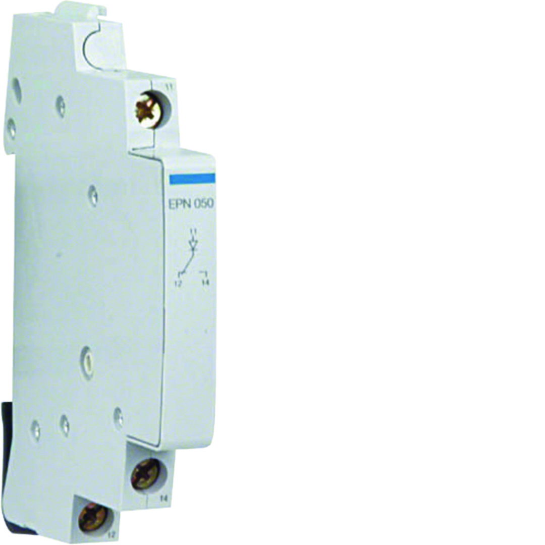 Segédérintkező központi vezérlésű impulzusreléhez 1A 230V 0.5modul EPN Hager