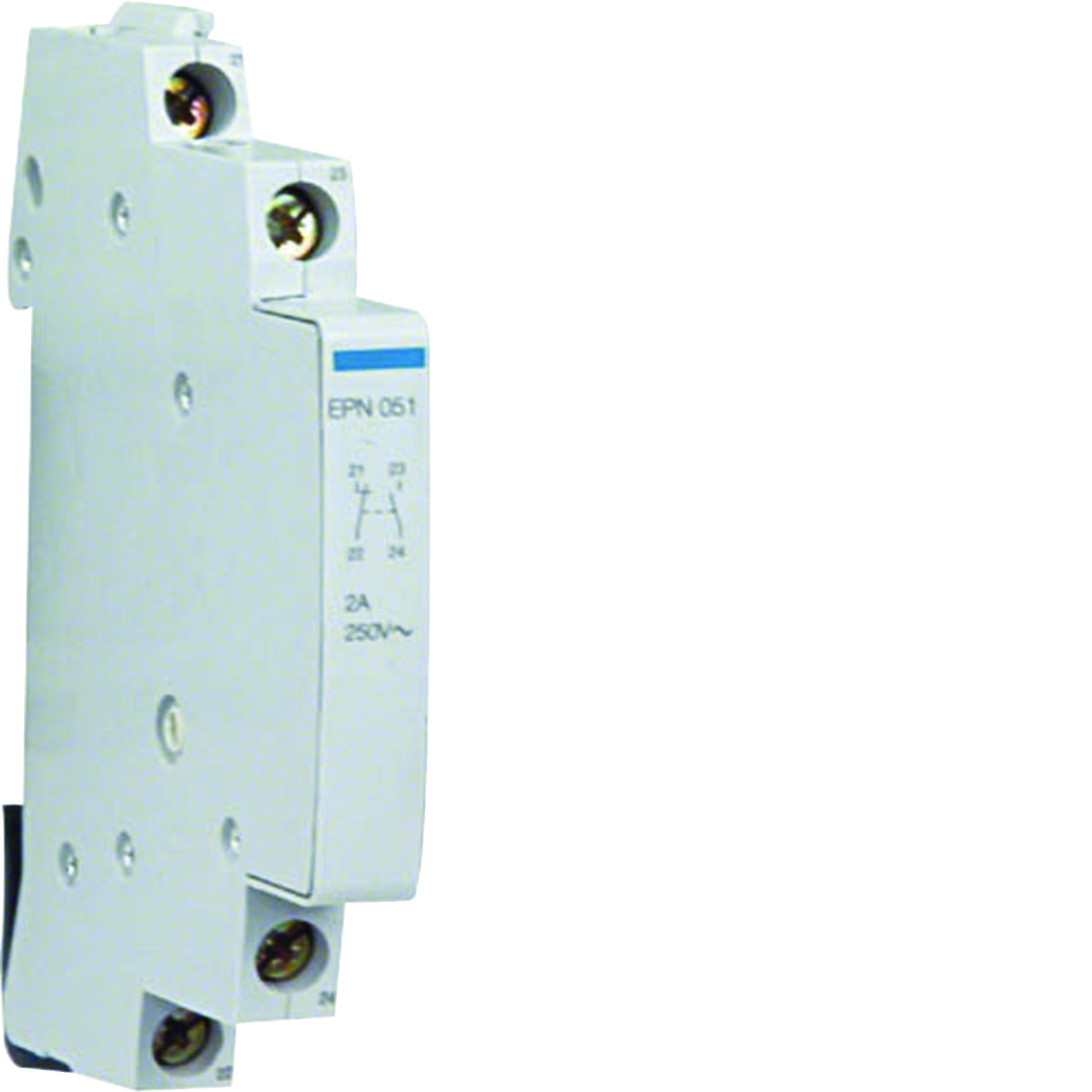 CONT. AUX. 1NA + 1NC PER RELE' P-P 1M