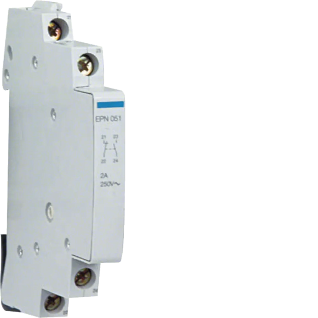 EPN051 - Hilfskontakt für Fernschalter 1 Schließer und 1 Öffner 2A 250V