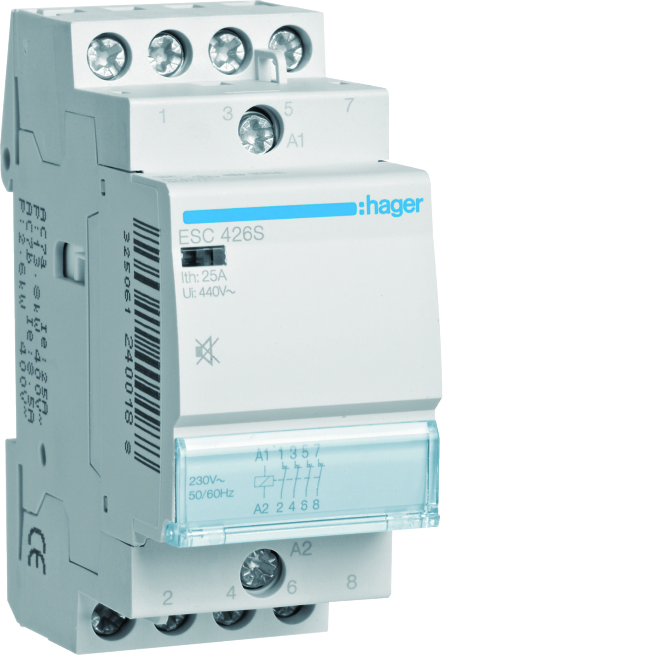 CONTATTORE SIL 4NC 230VAC 25A 2M