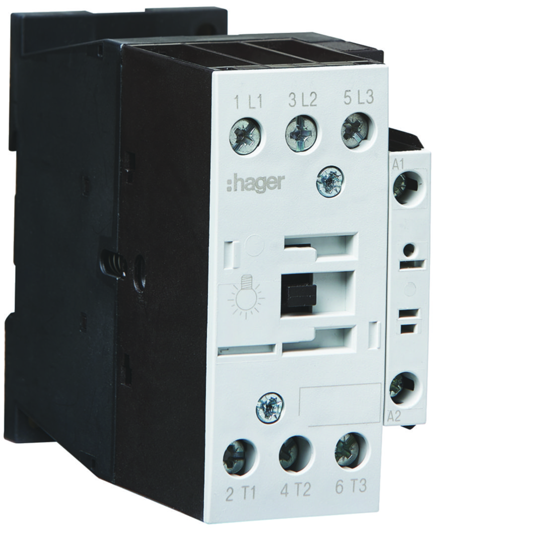 Kontaktor (mágneskapcsoló) fényforráshoz 3Z 230V50Hz 40A/AC-1/400V EVL Hager