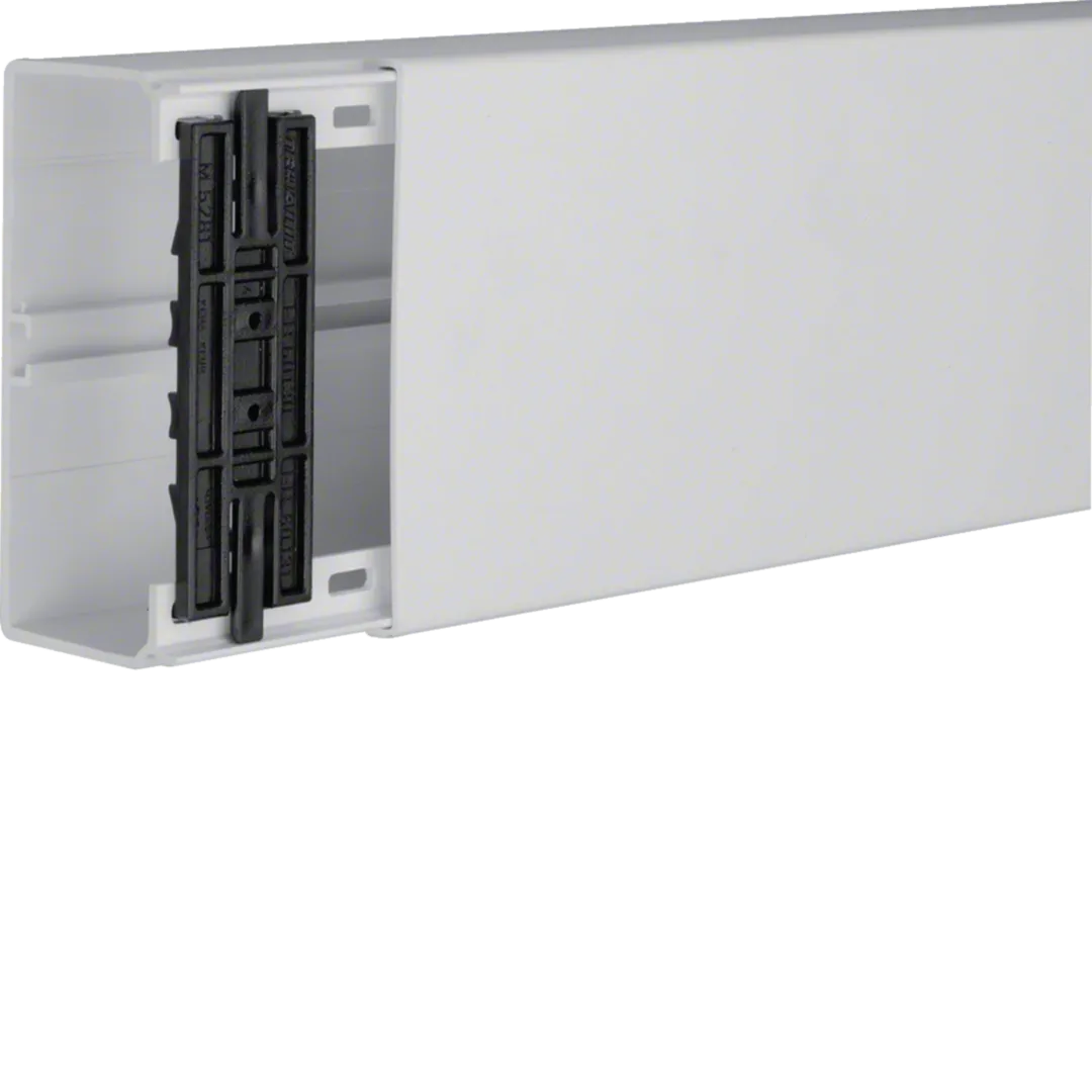 FB6013007035 - Leitungsführungskanal mit Geräte/Trennwandeinbauoption PVC FB 60x130 lichtgrau