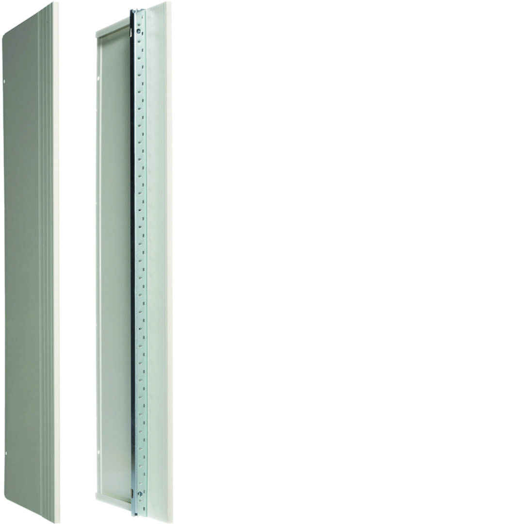 Oldallappár 5U lakkozott acél 245.5mm x 750mm fehér Quadro4 Hager