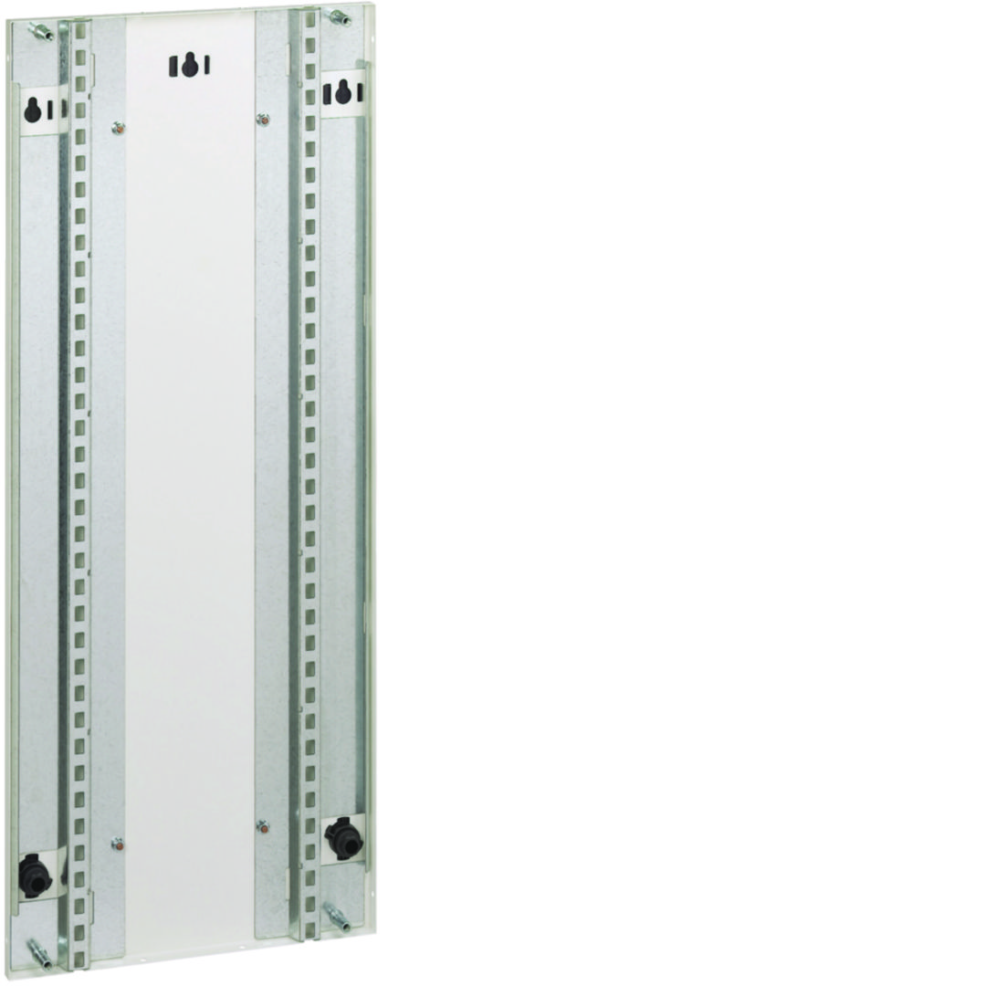 Hátlap 9U lakkozott acél 370mm x 1350mm fehér Quadro4 Hager