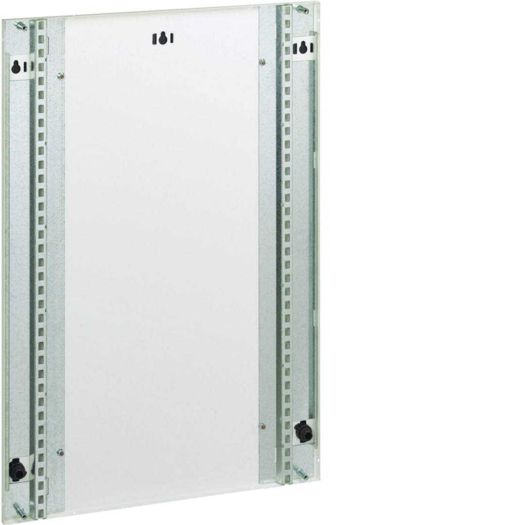 Hátlap 9U lakkozott acél 620mm x 1350mm fehér Quadro4 Hager