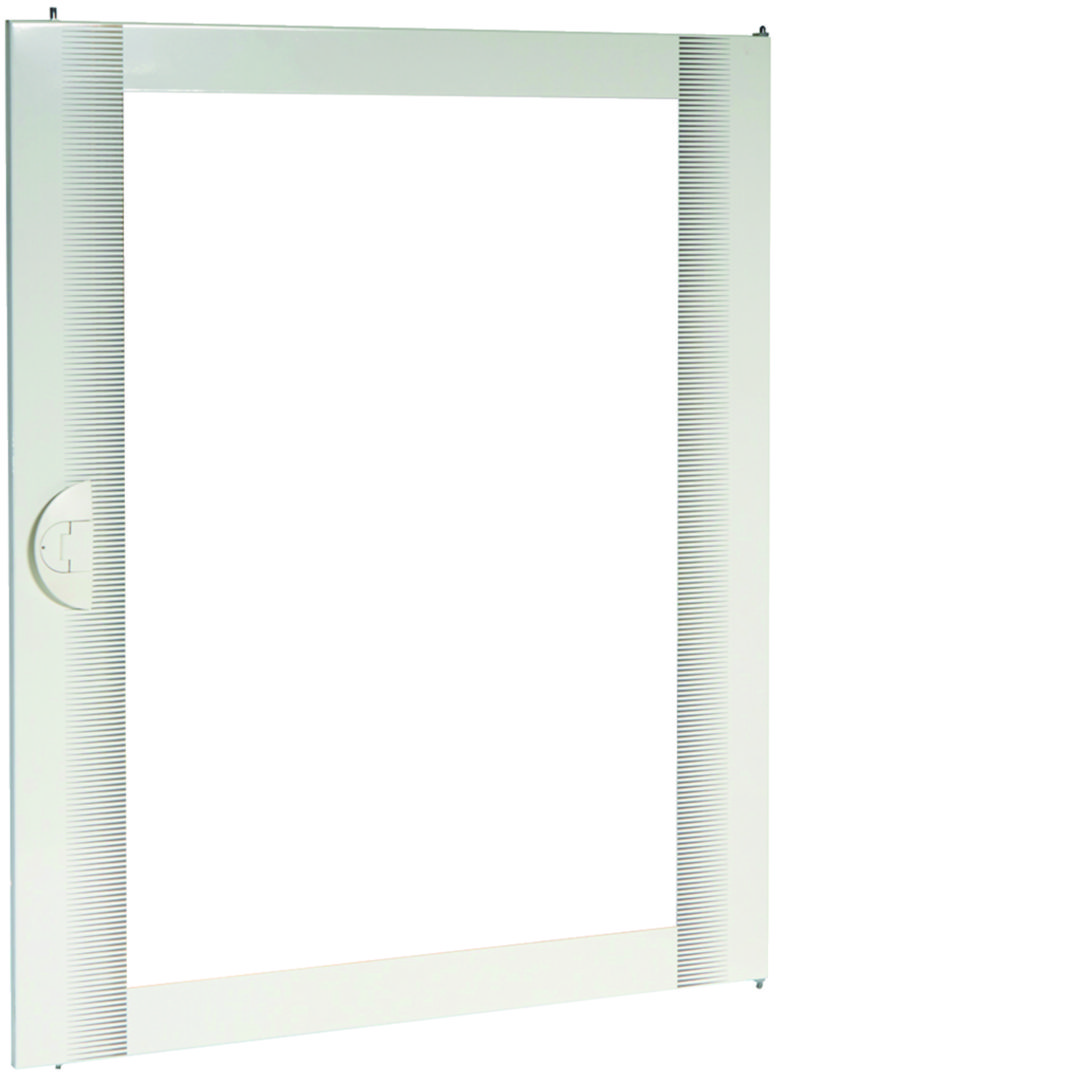 Ajtó átlátszó fehér lakkozott IP43 620mmx 750mmx Quadro4 Hager