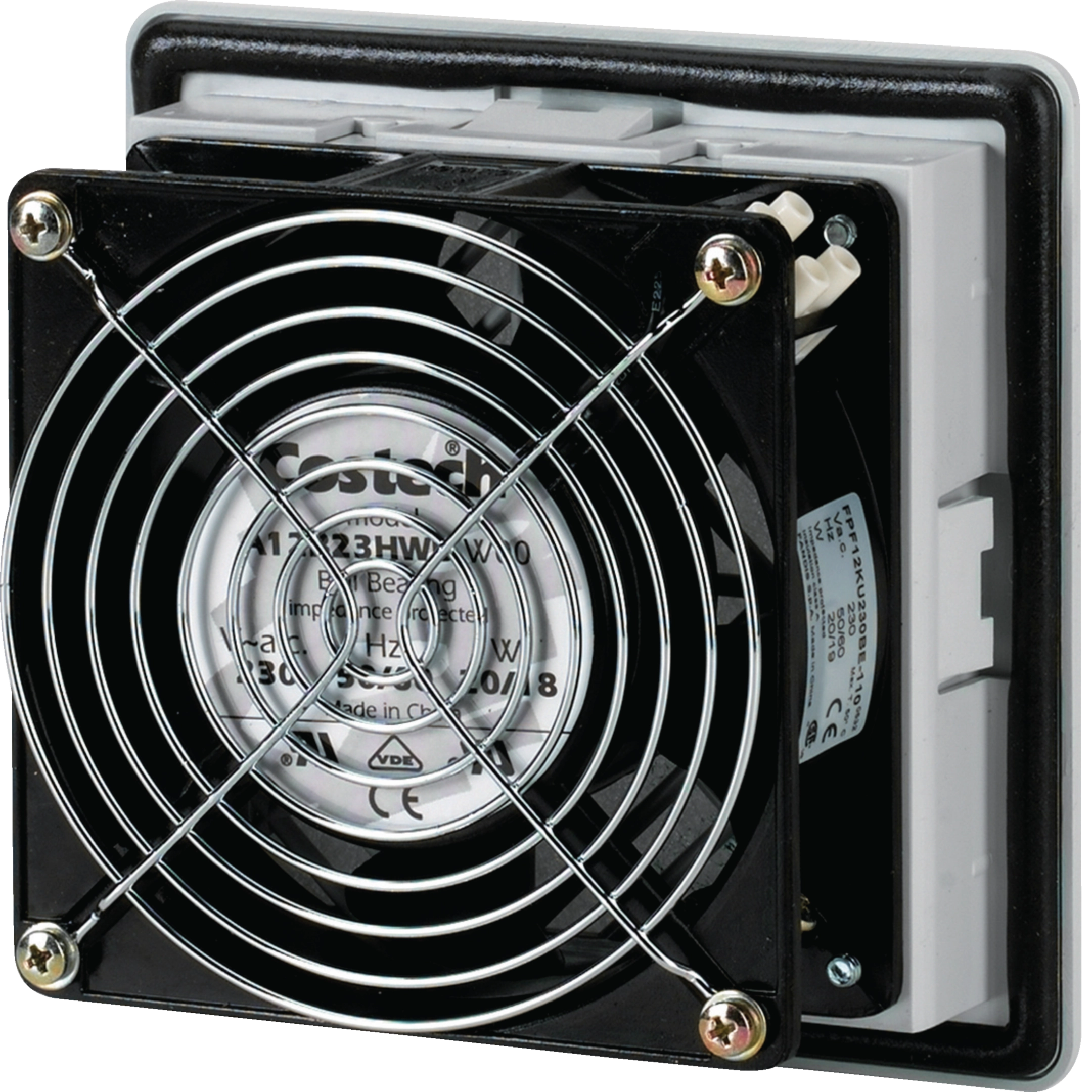 FL208Z - Ventilador 10W 12m3/h 107x107 IP54