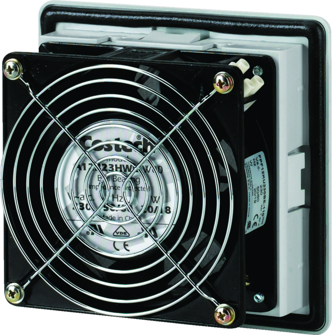 Ventilátor ráccsal 57m3/h 20W 230V/AC50Hz IP54 Quadro Hager