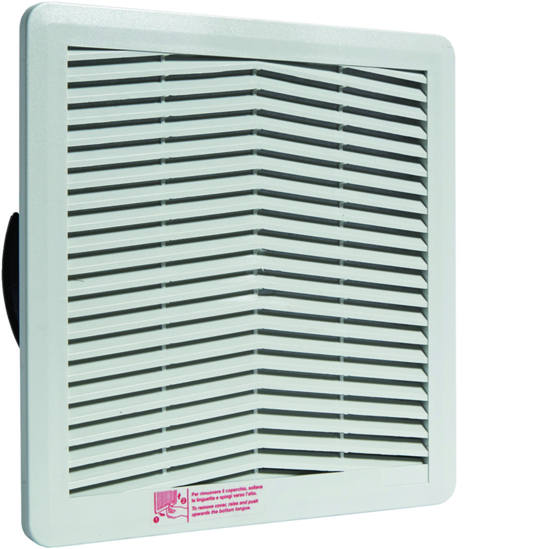 Ventilátor ráccsal 240m3/h 29W 230V/AC50Hz IP54 Quadro Hager