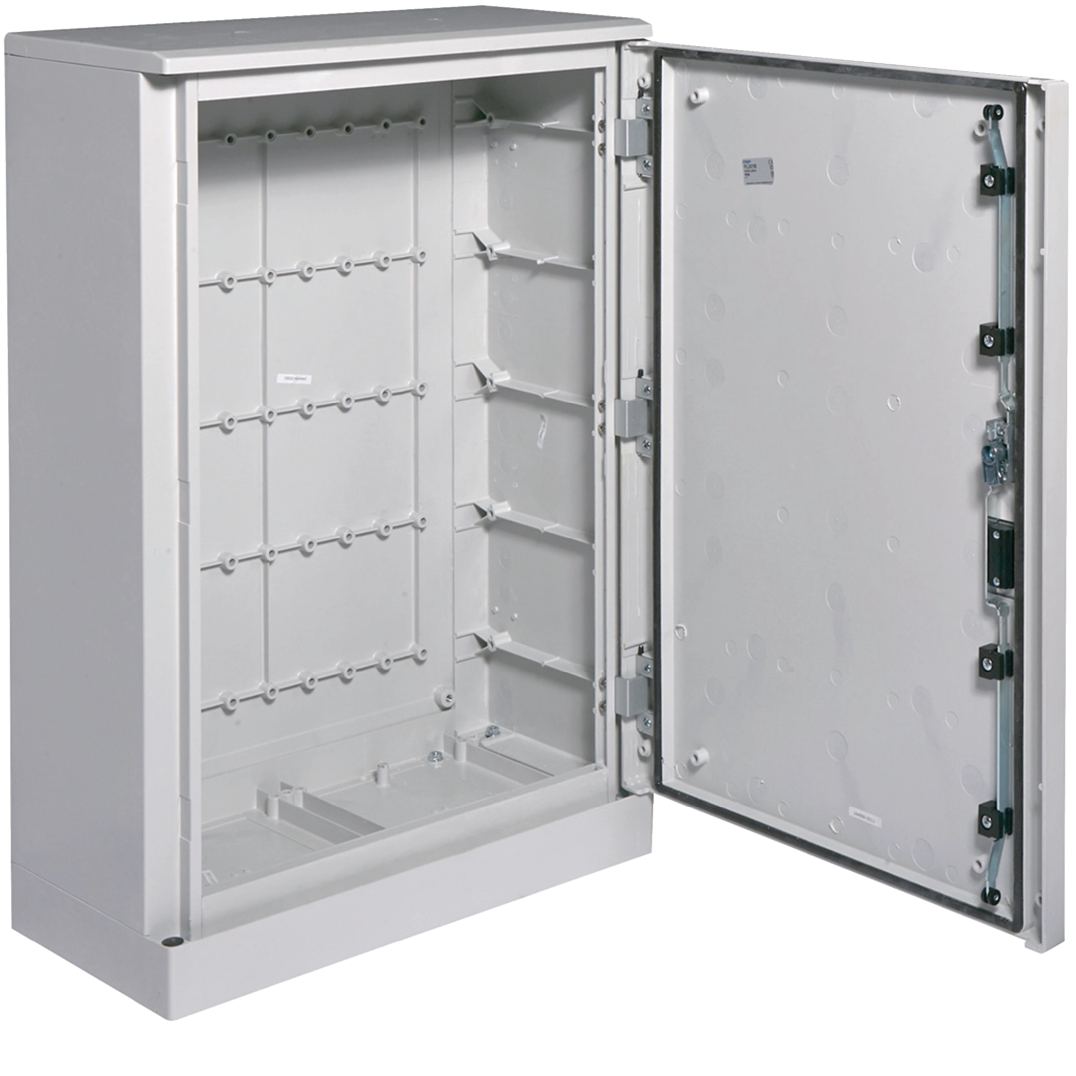 FL321B - Polyester floor standing enclosure, Orion.Plus, plain door 900x600x300 mm