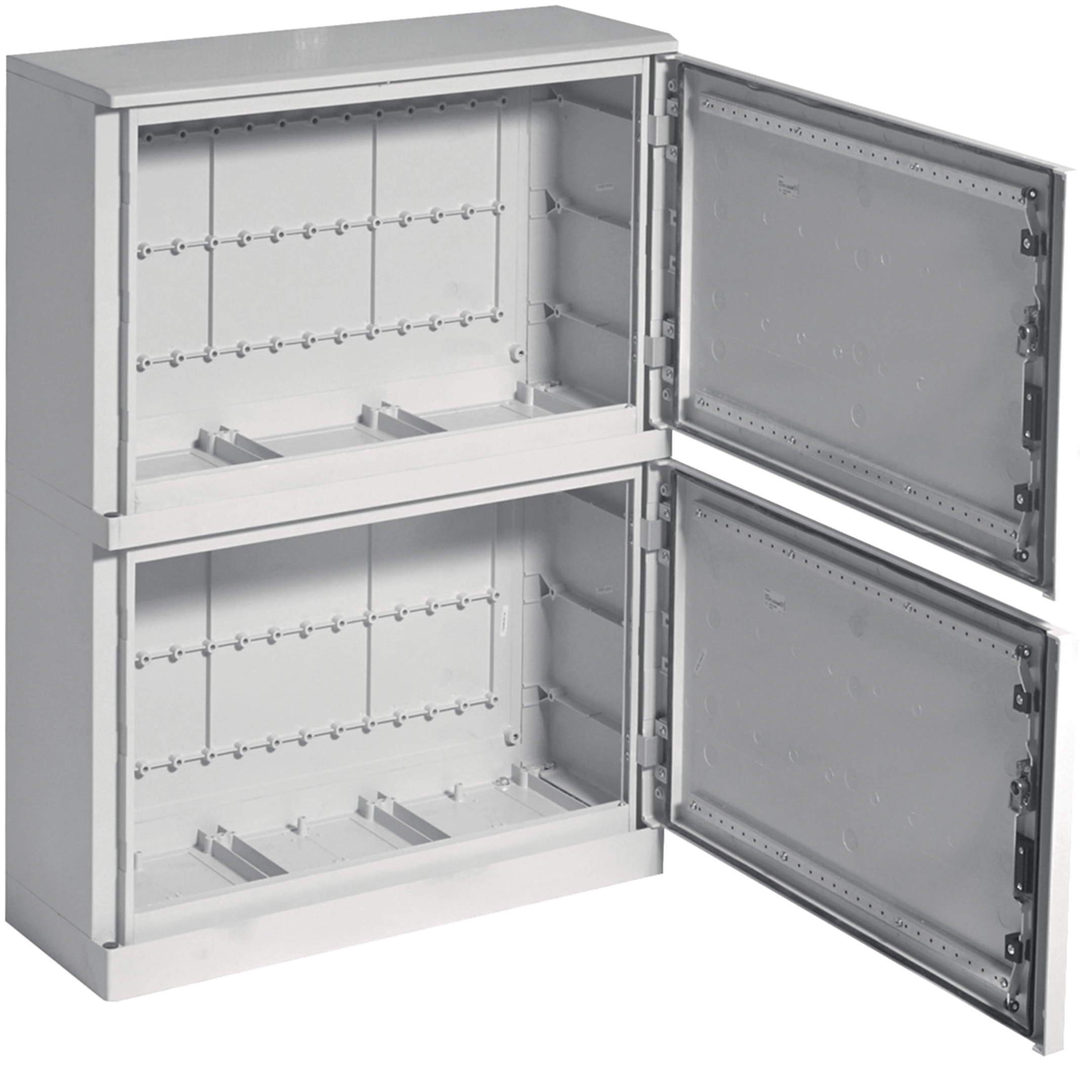 FL350B - Polyester double enclosure, Orion.Plus, plain door 1150x850x300 mm