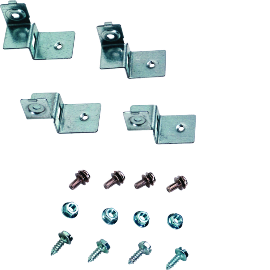 Szerelőlap rögzítőkészlet mélységállításhoz 30mm x 30mm x 30mm Orion Plus Hager