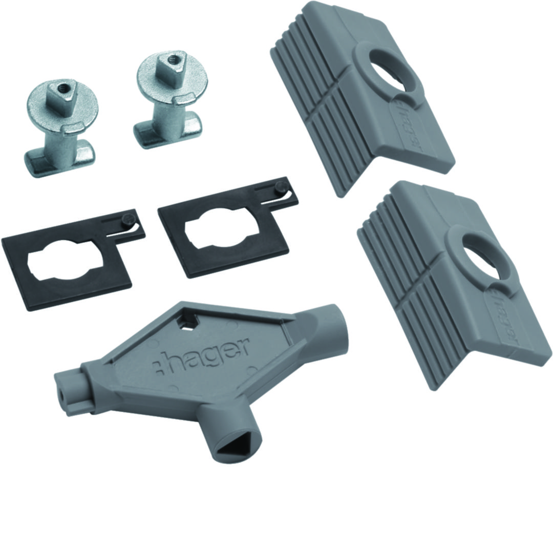Zár háromszög profilú 8mm standard kulcs Orion Plus Hager