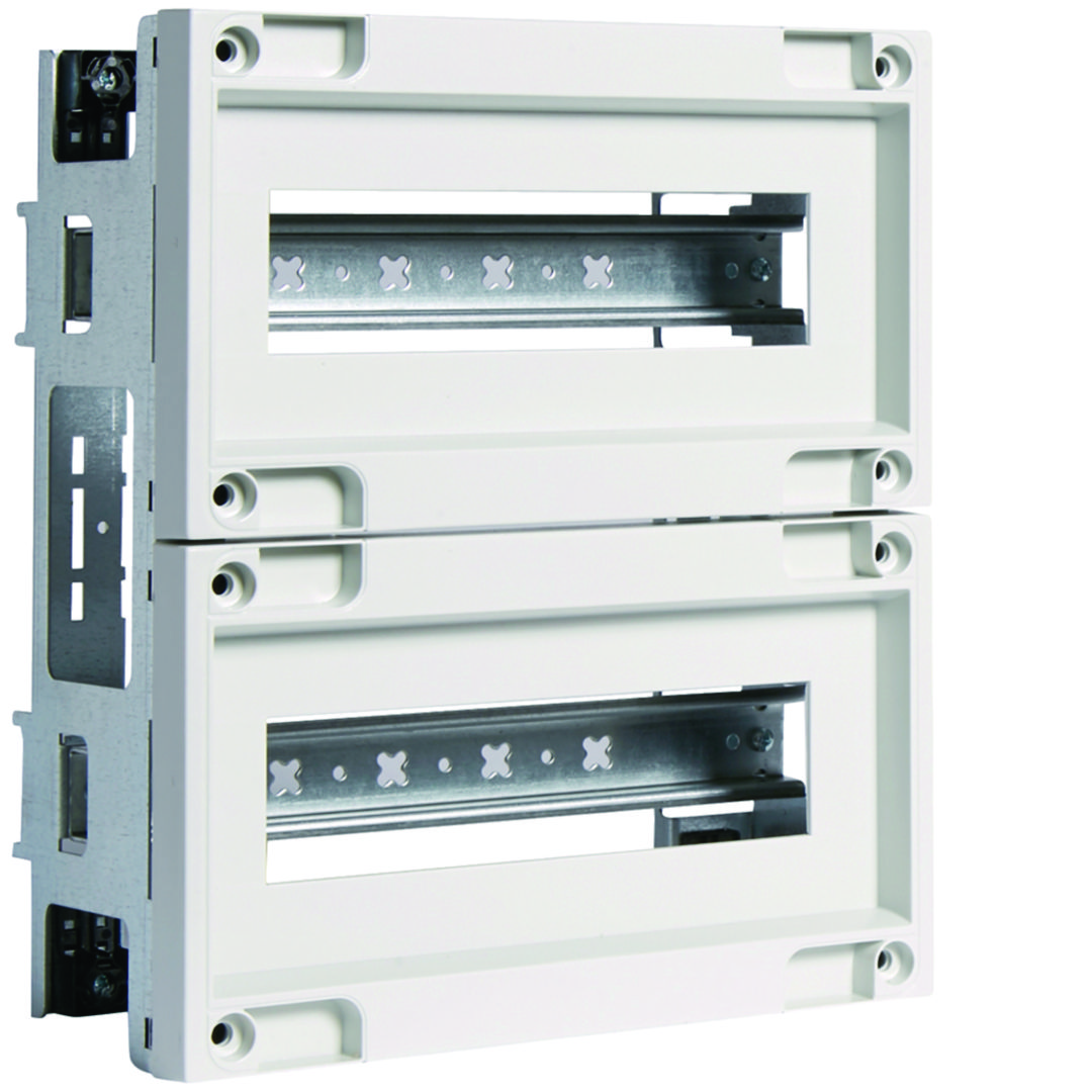 Maszkoló készlet 2-kalapsín 24-modul/sín 330mm 280mm x 120mm Orion Plus Hager