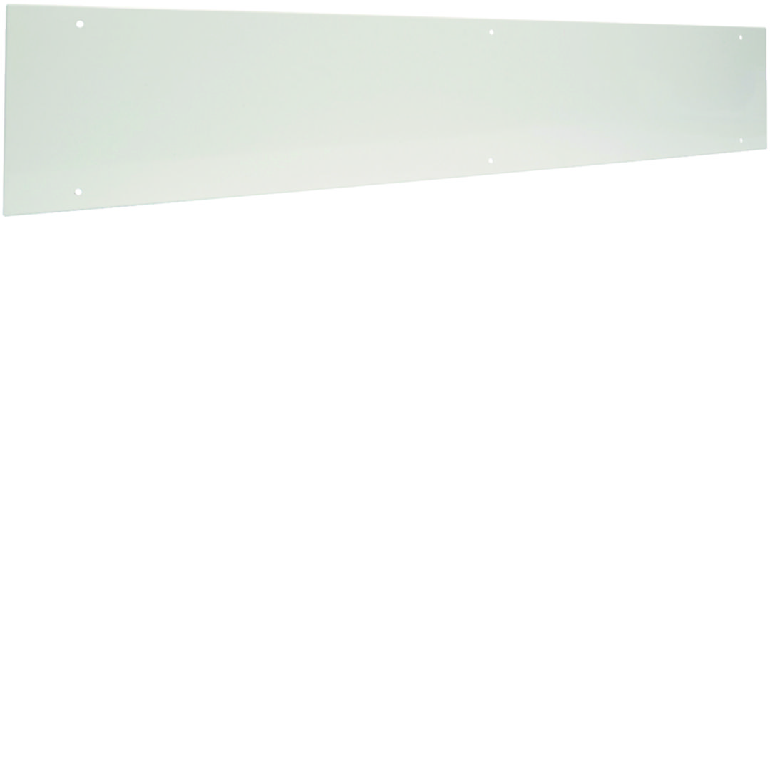 Oldallappár 8U porszórt acél 224mm x 1260mm fehér Quadro5 Hager