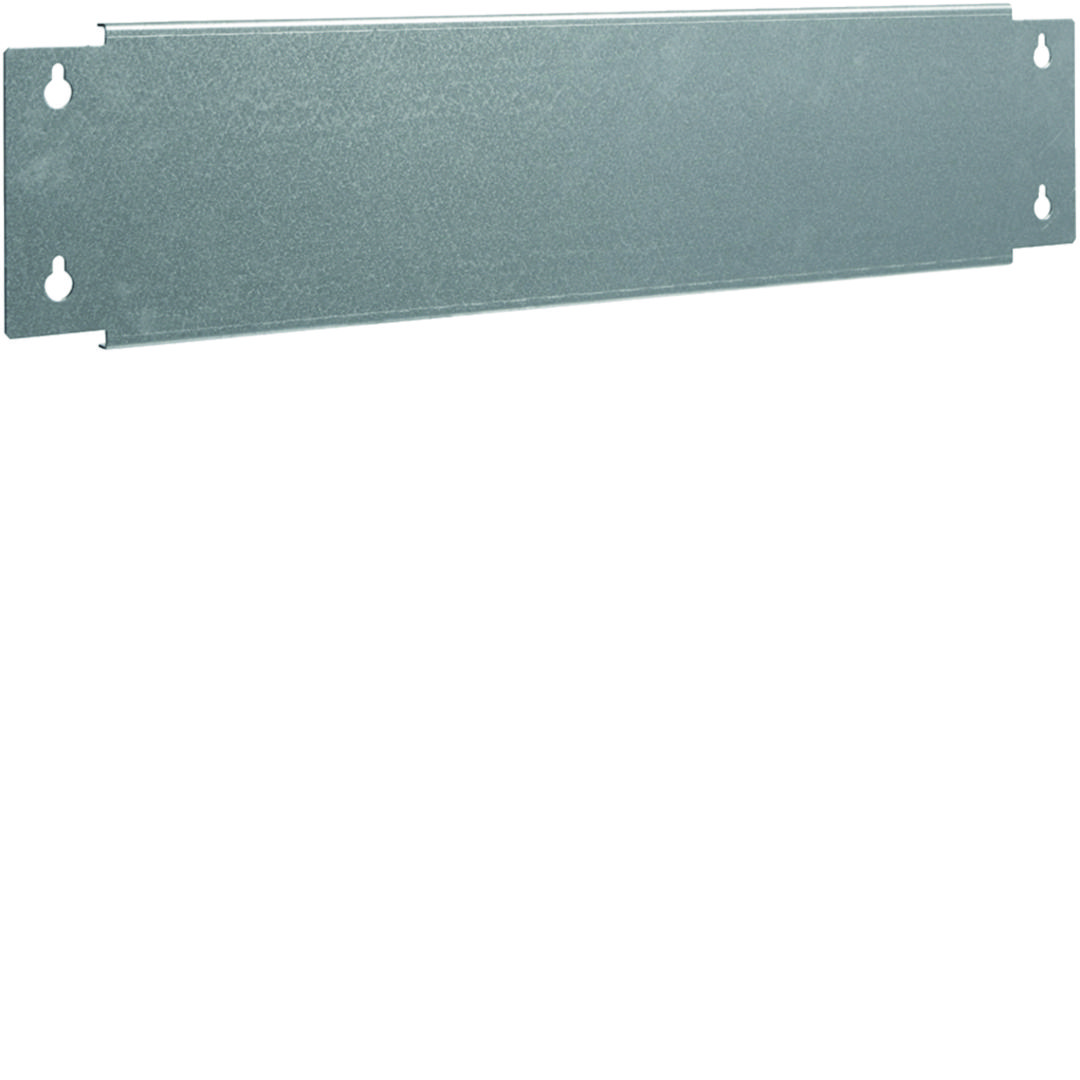 Szerelőlap fix acél 172mm x 10mm galvanizált Quadro Hager