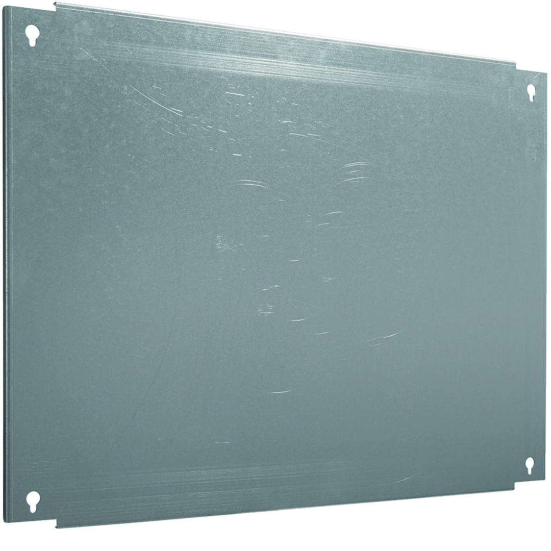 Szerelőlap fix acél 600mm x 740mm galvanizált Quadro Hager