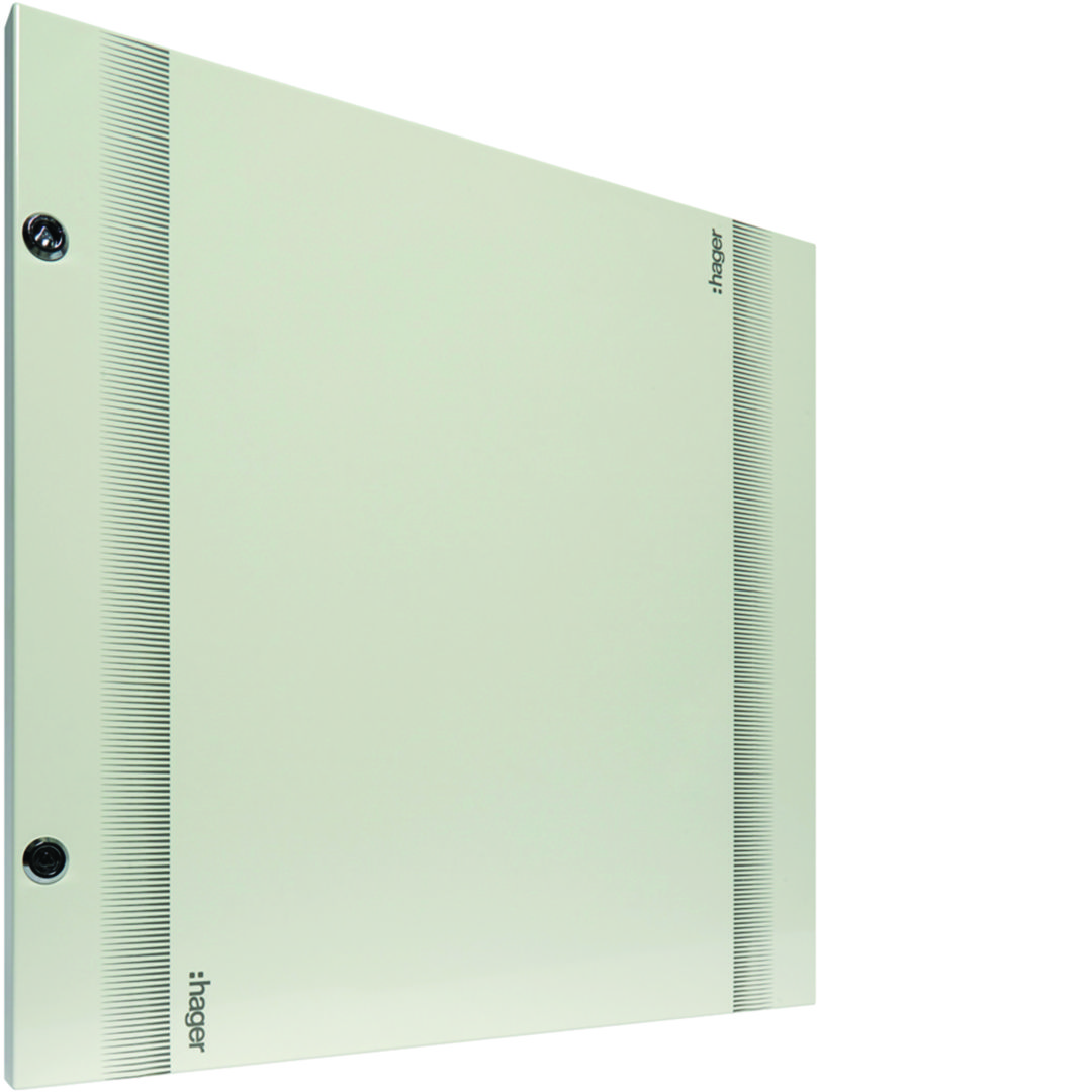 Ajtó teli fehér porszórt acél IP55 700mmx 660mmx Quadro5 Hager