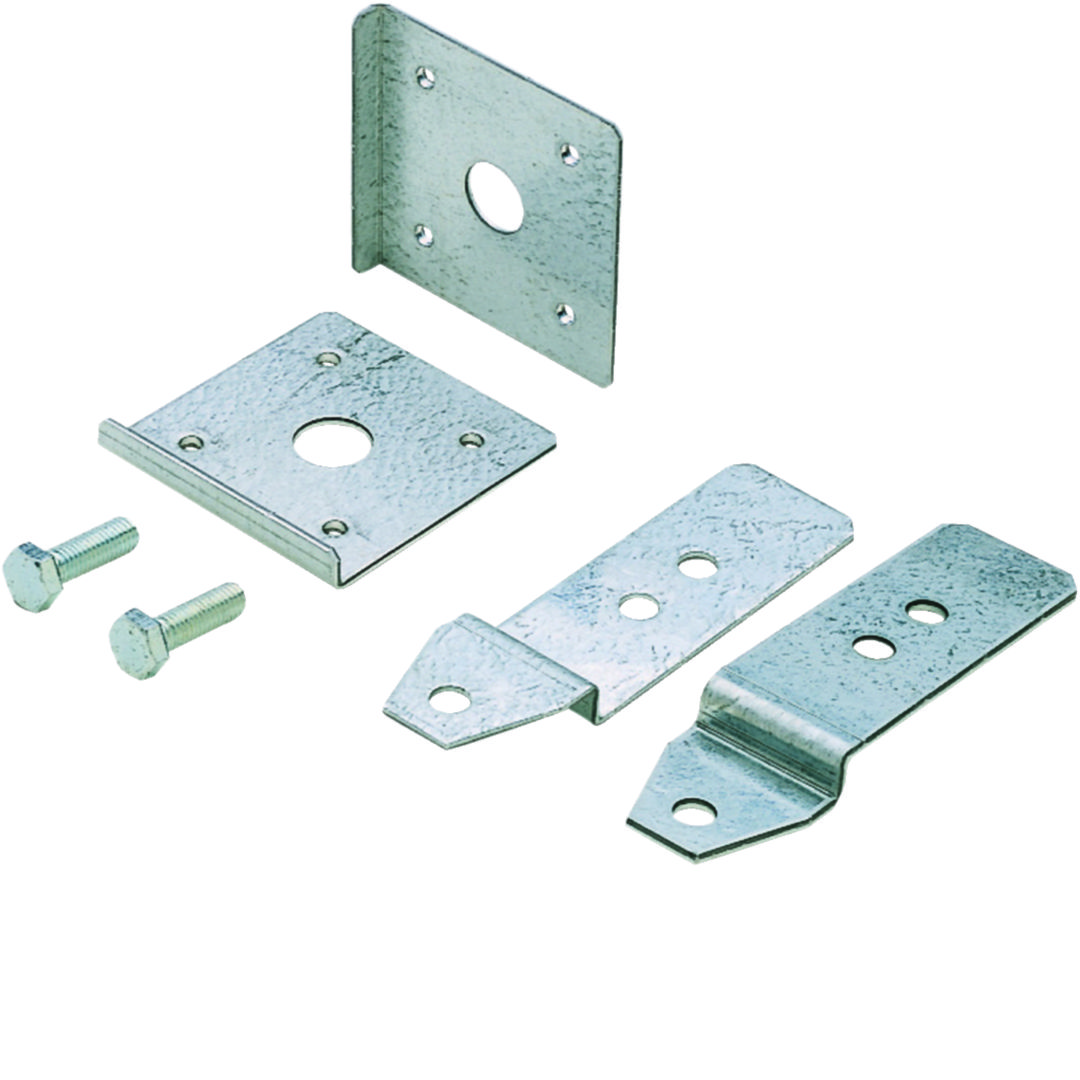 Fali függesztő fül (2db) 100mm x 165mm x 42mm Quadro4/5 Hager