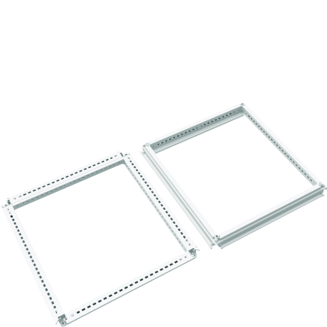 Tető- és padlókeret lakkozott 700mm x 50mm x 800mm fehér QuadroEvo Hager