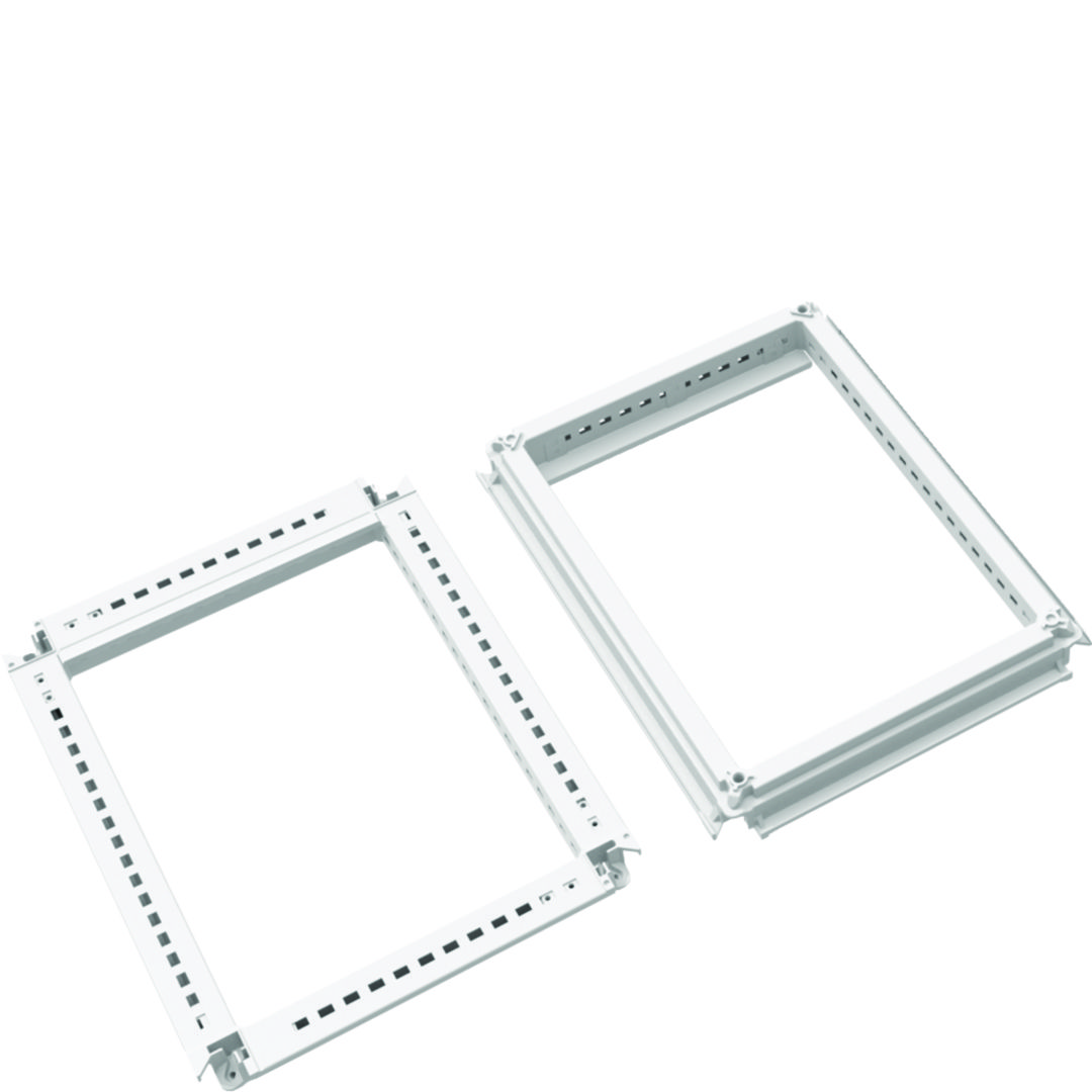 Tető- és padlókeret lakkozott 450mm x 50mm x 600mm fehér QuadroEvo Hager