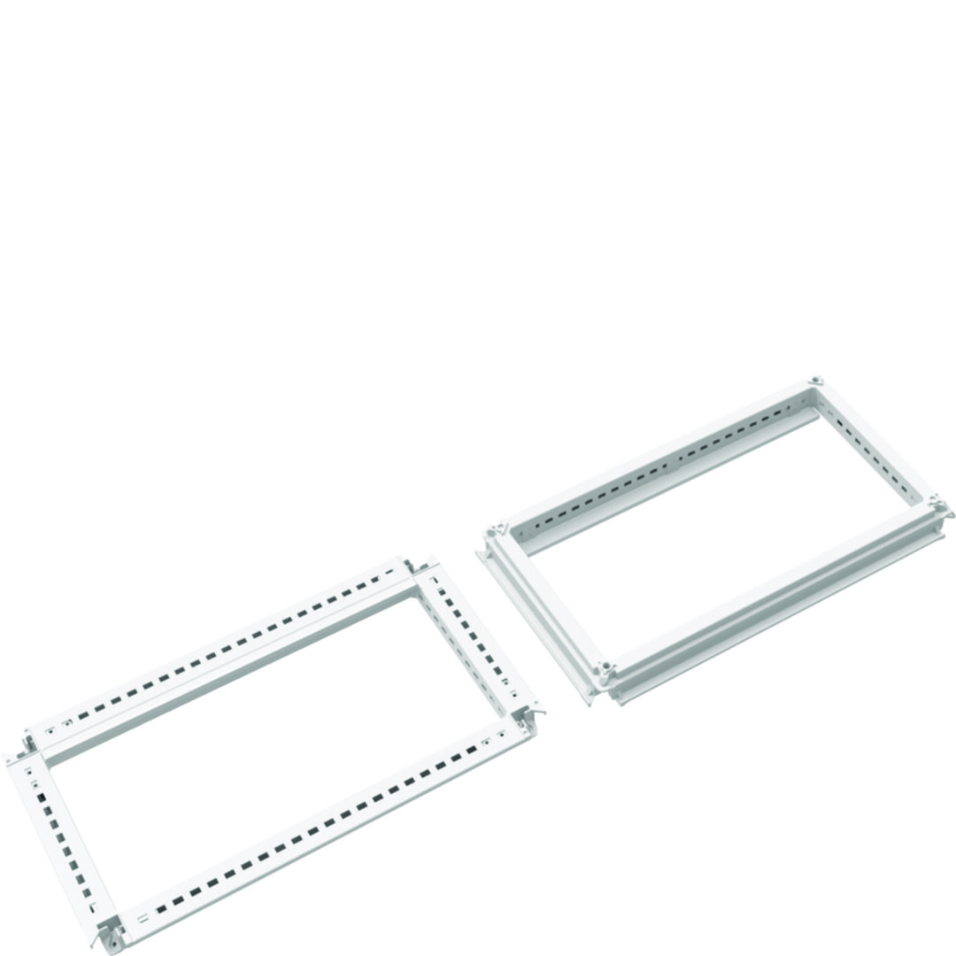 Tető- és padlókeret lakkozott 700mm x 50mm x 400mm fehér QuadroEvo Hager