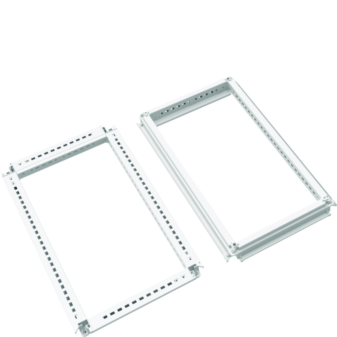 Tető- és padlókeret lakkozott 450mm x 50mm x 800mm fehér QuadroEvo Hager