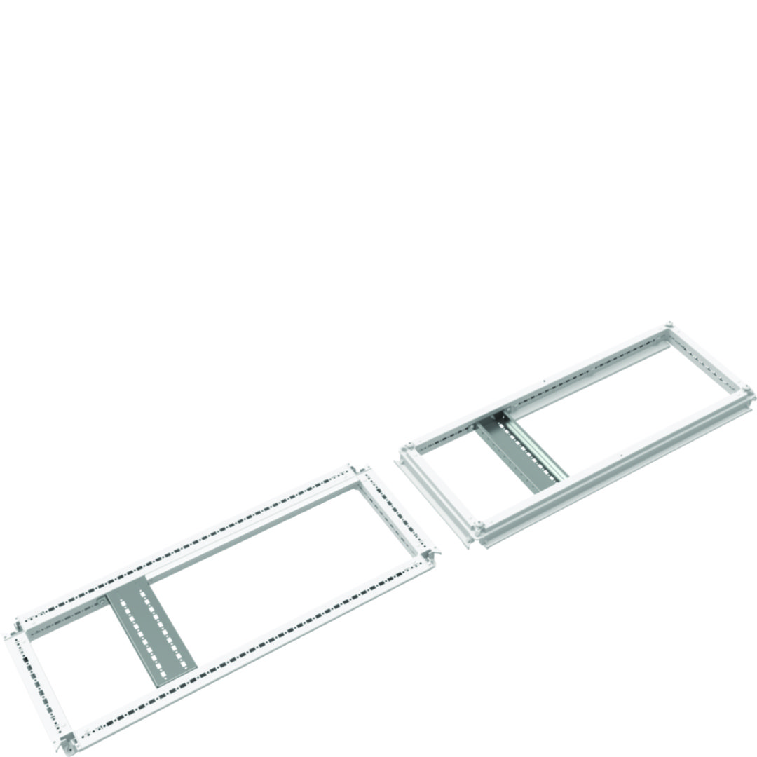 Tető- és padlókeret lakkozott 1000mm x 50mm x 400mm fehér QuadroEvo Hager