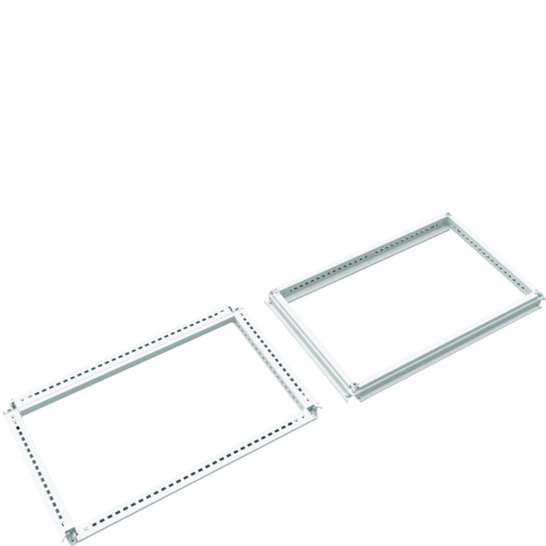 Tető- és padlókeret lakkozott 900mm x 50mm x 600mm fehér QuadroEvo Hager