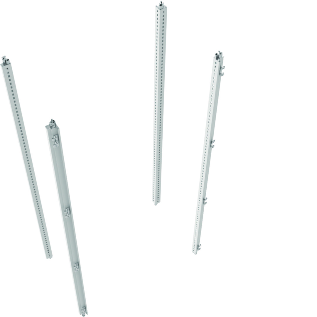 Oszlopváz-készlet 2100mm magas szekrényhez (4db) különleges profil acél 50mmx1800mm QuadroEvo Hager