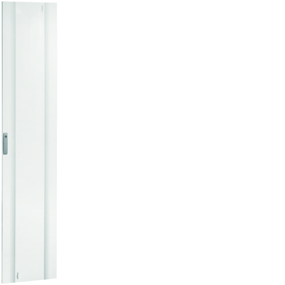 Ajtó teli fehér lakkozott acél IP55 450mmx 2100mmx Quadro+ Hager