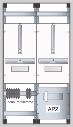 FP62Z2N - Wandler-Messschr, universN, IP44, SKII, 950x550x205mm, TAB2023 Mitteldeutschland