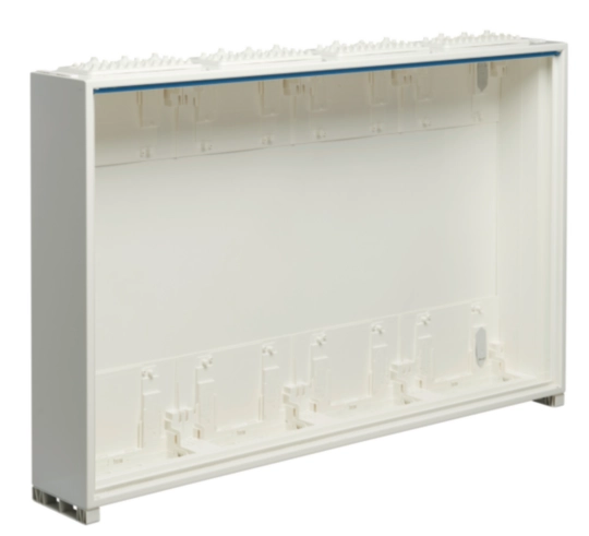 FWB44D1 - Feldvert. AP, univers, IP30, SKII, 192PLE, 4x4Reihen 650x1050x161mm, leer o. Tür