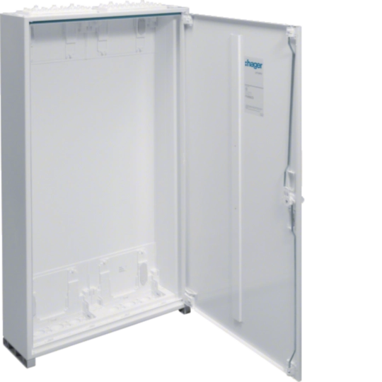 FWB62D - Feldvert. AP, univers, IP44, SKII, 144PLE, 2x6 Reihen 950x550x161mm, leer m. Tür